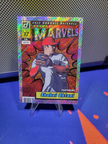 2022 Panini Donruss Marvels Shohei Ohtani #M-9 Rapture Los Angeles Dodgers