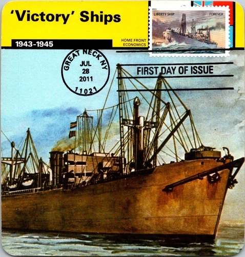 Dr Jim Stamps Maximum Card Liberty Ship Forever Fdc