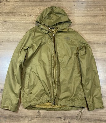 THE NORTH FACE Olive Men's Medium Venture 2 Waterproof Hooded Rain Jacket