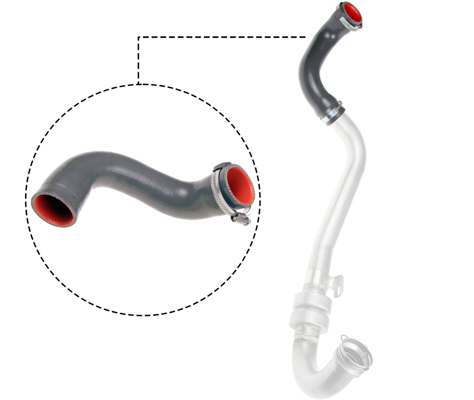 GATES-OE 09-1311 Charge Air Hose for RENAULT