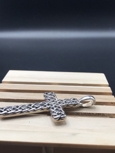 925 Sterling Silber Kreuz Anhänger - Bild 6 von 14