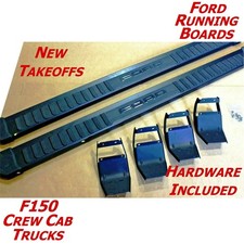 Oem Factory 6 Wide 15-26 F150 Running Boards Crew Cab Truck Black Side Steps