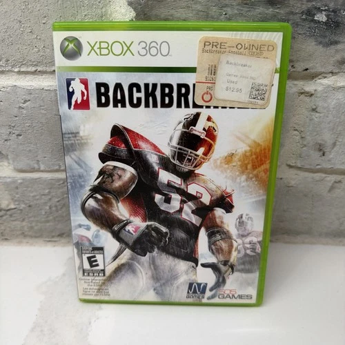 Backbreaker 2010 Microsoft Xbox 360 CIB Tested ✅