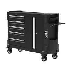 Carrello porta attrezzi SOGI X6-05P - 5 cassetti - 1 vano e 2 ripiani - 4 ruote
