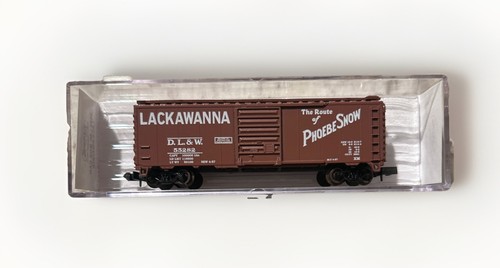 Coche de carga Atlas 34433 Lackawanna "Phoebe Snow" 40' #55282 escala N | Zustand: New