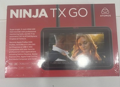 BRAND NEW Atomos Ninja TX GO 5  HDMI HDR Monitor Recorder Wi-Fi ProRes RAW 4K