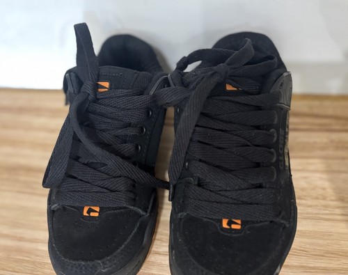 Globe Boys Shoes Size US 1 EU 32.5 20.5 Cm Skate Shoe Sneaker Black Orange Surf - Picture 4 of 19