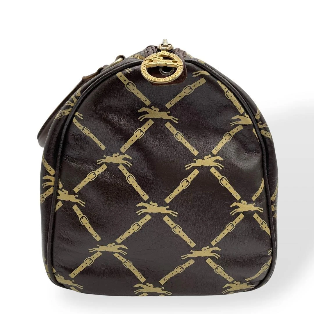 Bellissima borsa LONGCHAMP Longchamp Longchamp borsa Boston pelle marrone