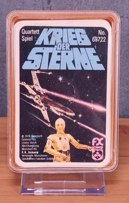   Star Wars Quartett F.X. Schmid 63722 OVP 1978 Vintage  