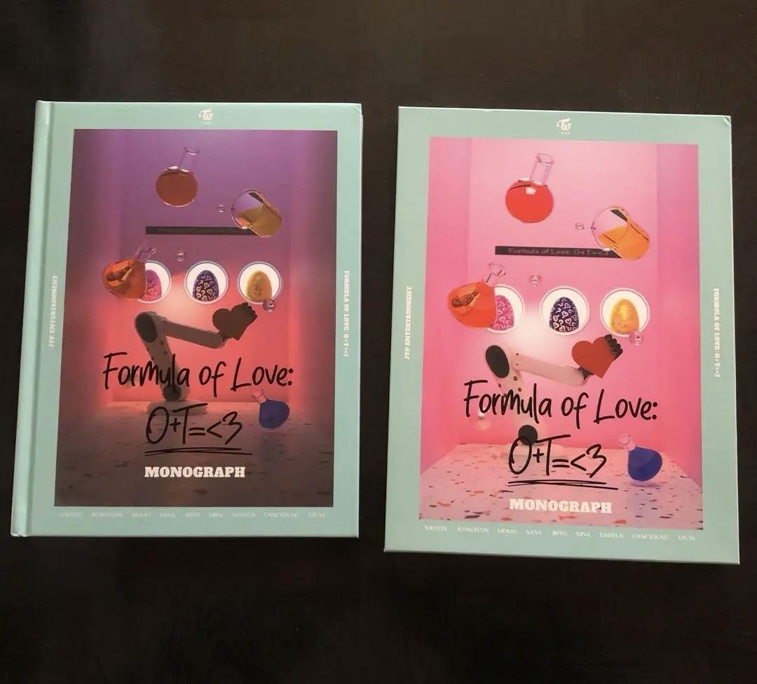 TWICE monograph モノグラフ formula of love Twice Ns Momo Formula Love Monograph | eBay