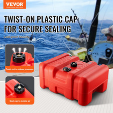 VEVOR Marine Fuel Tank, 14.53 Gallon/55L, Portable Boat Fuel Gas Tank