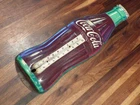 Vintage 16"ROBERTSON COCA COLA Coke BOTTLE THERMOMETER SIGN Original Advertising