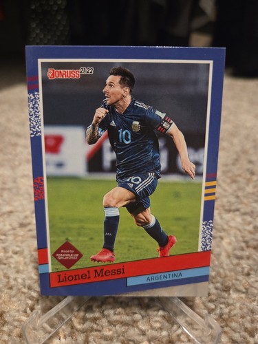 Lionel Messi #10 — 2021 Panini Donruss 1991 Tribute soccer card