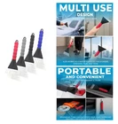 2 Pack Ice Scraper for Car Windscreen & Windows Soft Grip Non-Slip Handle Snow