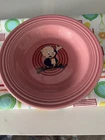 Fiesta Ware Looney Tunes Porky Pig 9” Serving Bowl 1994 Warner Bros USA