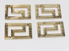 Versace VE 4444U Sunglasses Golden Replacement Temples Side Logo Decor Genuine