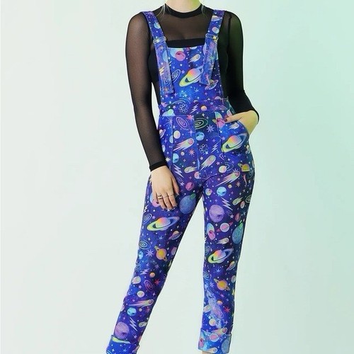 BlackMilk 90’s universe Overalls Medium HTF sold out