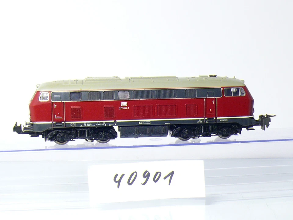 Trix Express 2251 H0 DC  Diesellok BR 217 018-1 der DB , altrot - Bild 2 von 4