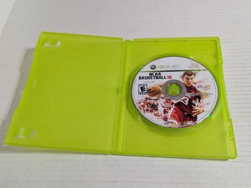 NCAA Basketball 10 (Microsoft Xbox 360, 2009) Disc Only Tested Working
