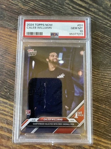 2024 Topps Now - Caleb Williams #D-1 /24667 (RC)