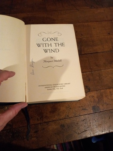 GONE WITH THE WIND Book Margaret Mitchell 1964 International Collectors Library - Picture 5 of 9