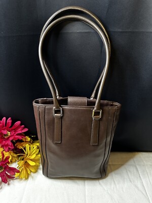 Vintage Coach D1P-9422 Bonnie Cashin Legacy Slim Leather Tote