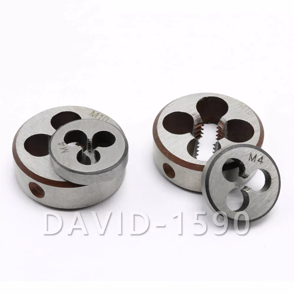 Select Size M1 to M2.6 Metric Die Right Hand Die Small Mini Round Threading Dies