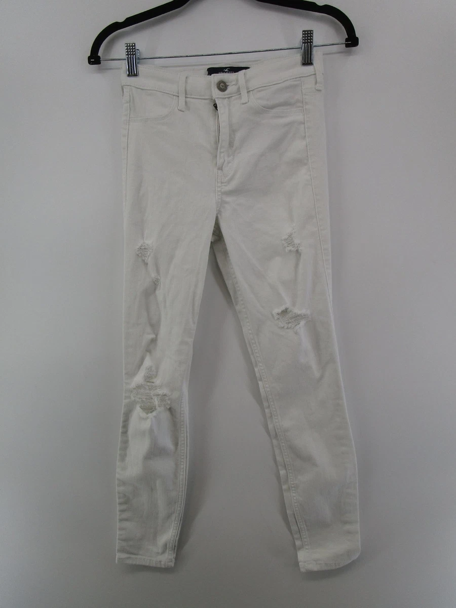 Hollister high rise crop jean leggings top