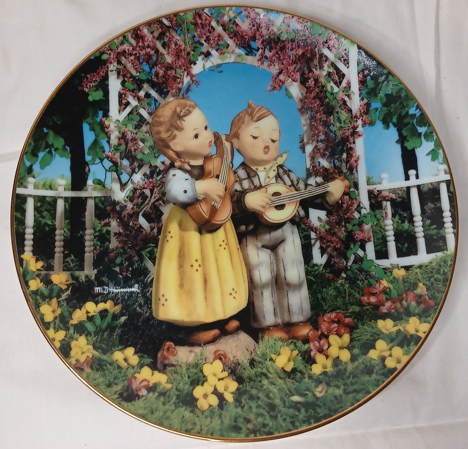 Danbury Mint M J Hummel Little Musicians 