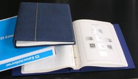 Leuchtturm Sf Vordruckalbum Liechtenstein 1970-2009 Im Blauen Schraubbinder Neu!