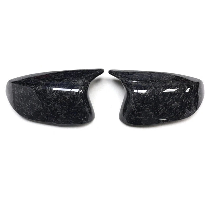 Tapa de cubierta de espejo de fibra de carbono forjada reemplazo para Infiniti Q50 Q60 Q70 Q30 QX30 Foto 3 de 4