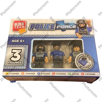 Block Tech Polizei Figuren.