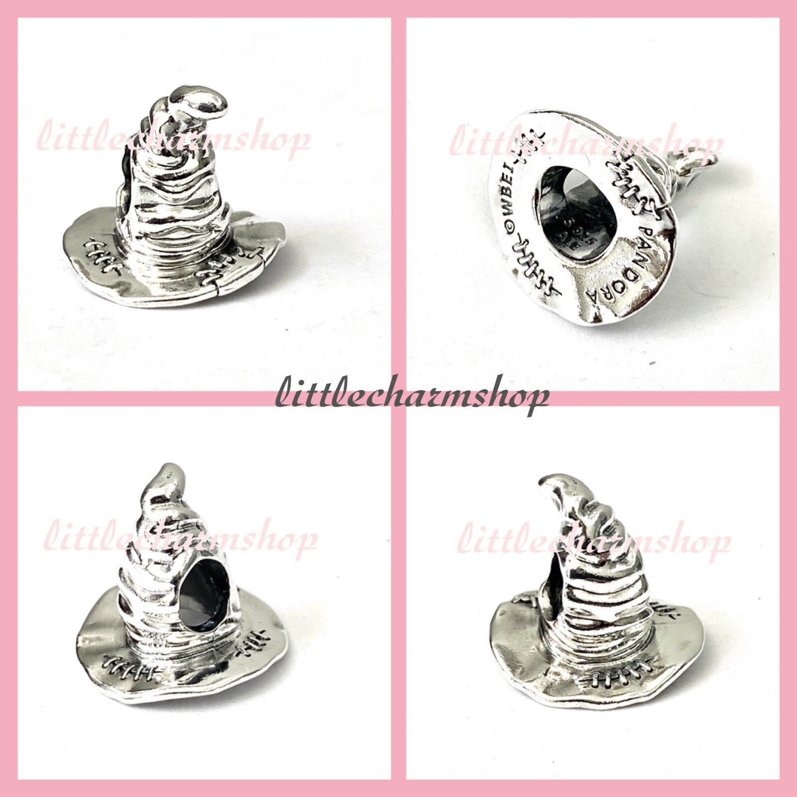 WithLoveSilver 925 Sterling Silver Harry Potter Sorting Hat Pendant Necklace