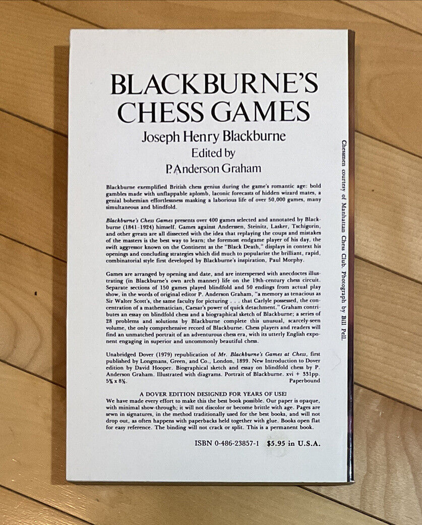 Blackburne's Chess Games by Joseph Henry Blackburne