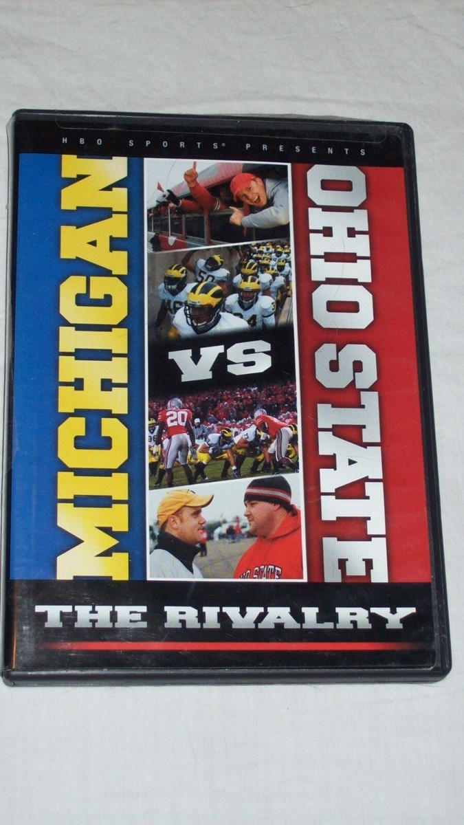 Michigan vs. Ohio State: The Rivalry FOOTBALL DVD signed by DAN