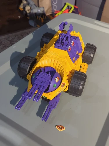 1992 GI Joe Cobra Parasite Armored Personnel Carrier Incomplete Read