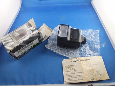 Blitz Kamera Elektronenblitz Blitzgerät Blitzlicht Blitzer UNOMAT SLR Camera Neu