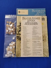 Panzer Armee Afrika: Rommel in the Desert - SPI S&T #40 (Complete & Punched)