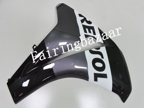 Fit for 2008-2011 CBR1000RR REPSOL Black Gray ABS Injection Mold Fairing Kit - Picture 4 of 7