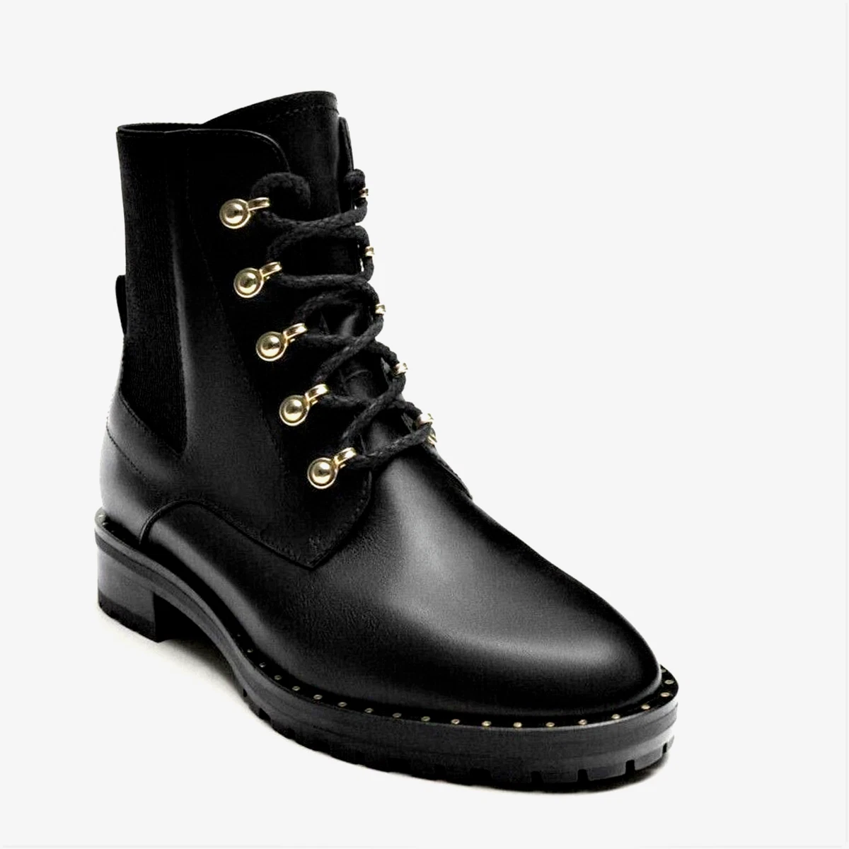 Massimo dutti clearance lace up boots