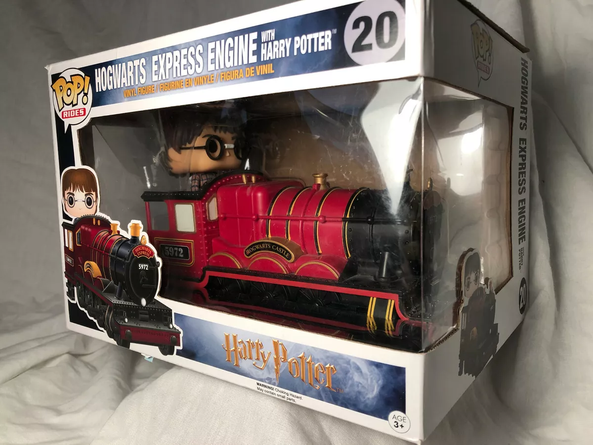 POP! Rides Harry Potter: Hogwarts Express Engine com Harry Potter - Funko