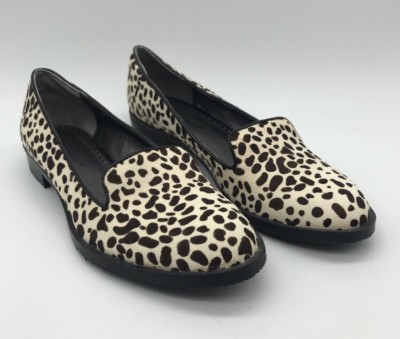 cow print flats