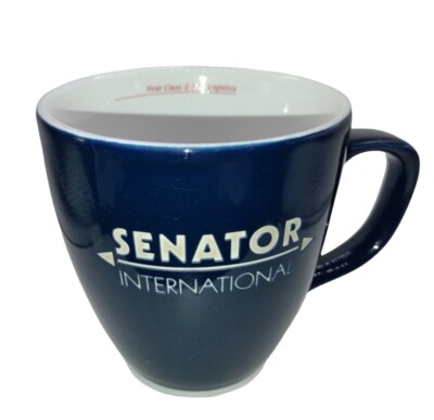 SENATOR INTERNATIONAL First Class Global Logistics Coffee Mug Cup Maersk Co