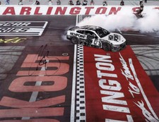 AUTOGRAPHED 2024 Chase Briscoe 14 High Point Racing DARLINGTON WIN BURNOUT Ste