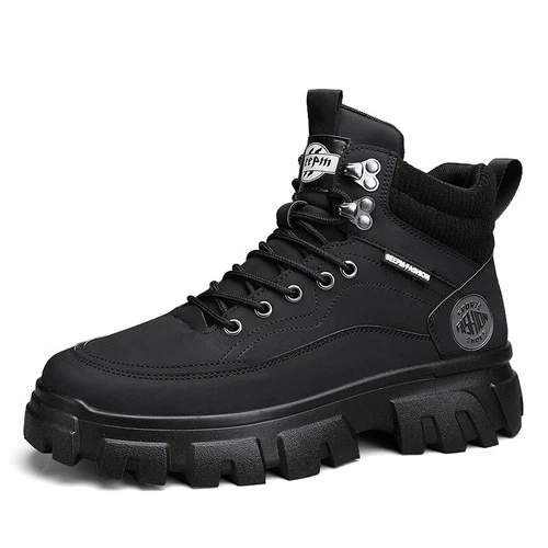 Men's Waterproof Winter Warm Snow Boots Non-slip Hiking Shoes Plush Ski Boots - Bild 18 von 22