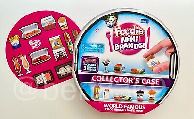 Foodie Mini Brands Collectors Case with 5 Exclusive Minis by ZURU Novelty &  Gag Toy for Ages 3-99 