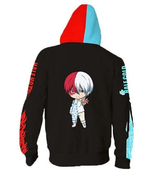 VETEMENTS Felpa con cappuccio My Hero Academia anime felpa con cappuccio pullover jacket giacca