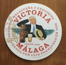 Posavasos cerveza VICTORIA coaster sotagot bierdeckel sotagot SIN USAR