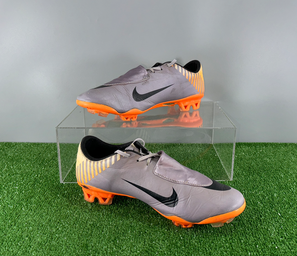 Nike Mercurial Vapor VI FG World Cup 2010 Elite US8 UK7 Grey boots