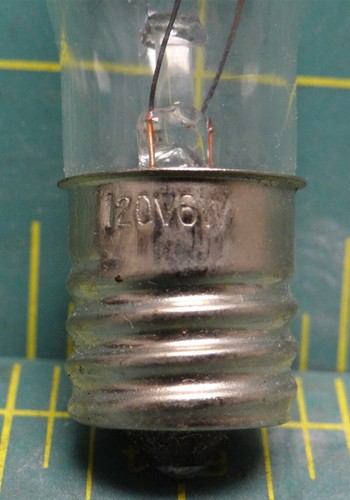 (14) Lamp Light Bulbs Transparent 120V 6W S-6 1500 Hour NSN 6240-00-944-2337 - Picture 3 of 5